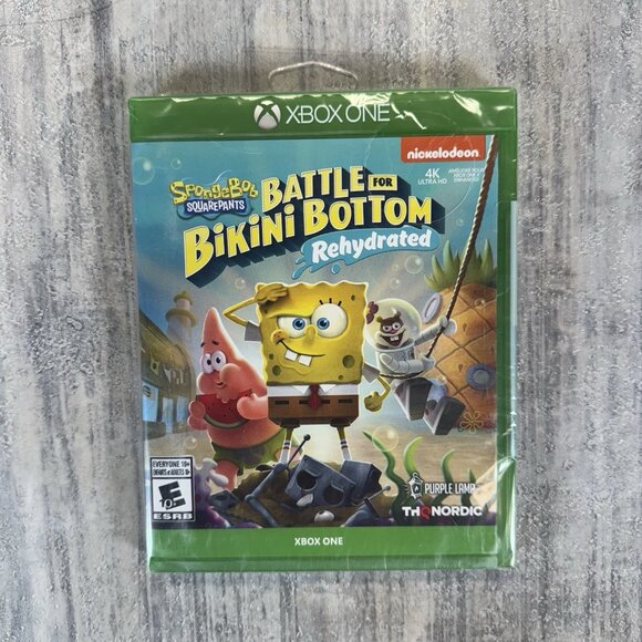 Spongebob Squarepants: Battle for Bikini Bottom - Rehydrated Microsoft XBOX One - Picture 1 of 4